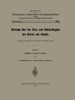 Versuche UEber Die Beiz- Und Rostsproedigkeit Des Eisens Und Stahls