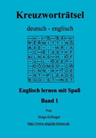 Englisch lernen mit Spass. Kreuzwortratsel deutsch-englisch