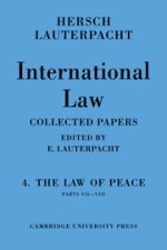 International Law: Volume 4, Part 7-8
