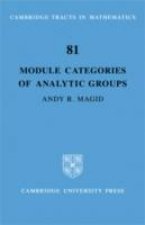 Module Categories of Analytic Groups