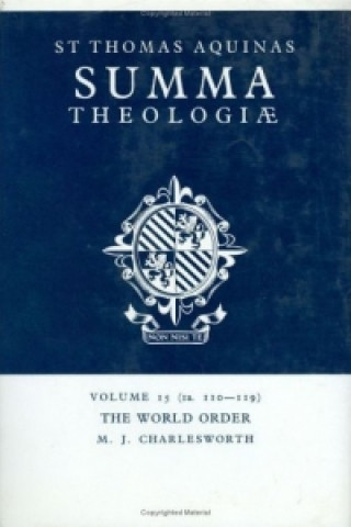 Summa Theologiae: Volume 15, The World Order
