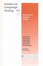 Dictionary of Language Testing