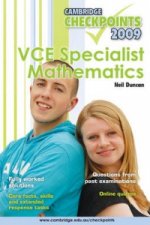Cambridge Checkpoints VCE Specialist Mathematics 2009