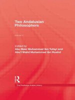Two Andalusian Philosophers