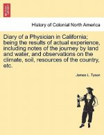 Diary of a Physician in California; Being the Results of Actual Experience, Including Notes of the Journey by Land and Water, and Observations on the