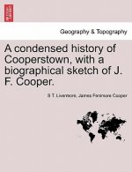 Condensed History of Cooperstown, with a Biographical Sketch of J. F. Cooper.