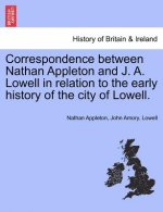 Correspondence Between Nathan Appleton and J. A. Lowell in Relation to the Early History of the City of Lowell.