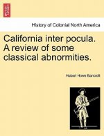 California Inter Pocula. a Review of Some Classical Abnormities.
