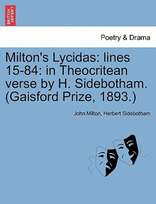 Milton's Lycidas