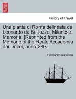 Pianta Di Roma Delineata Da Leonardo Da Besozzo, Milanese. Memoria. [reprinted from the Memorie of the Reale Accademia Dei Lincei, Anno 280.]