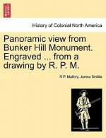 Panoramic View from Bunker Hill Monument. Engraved ... from a Drawing by R. P. M.