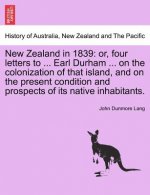 New Zealand in 1839