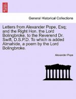 Letters from Alexander Pope, Esq; And the Right Hon. the Lord Bolingbroke, to the Reverend Dr. Swift, D.S.P.D. to Which Is Added Almahide, a Poem by t
