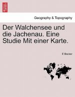Walchensee Und Die Jachenau. Eine Studie Mit Einer Karte.