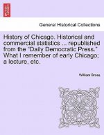 History of Chicago. Historical and Commercial Statistics ... Republished from the 