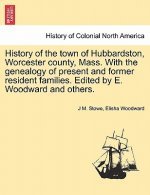 History of the Town of Hubbardston, Worcester County, Mass. with the Genealogy of Present and Former Resident Families. Edited by E. Woodward and Othe