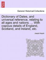 Dictionary of Dates, and universal reference, relating to all ages and nations. ... With copious details of England, Scotland, and Ireland, etc.Eighth
