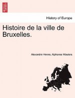 Histoire de la ville de Bruxelles.