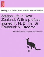 Station Life in New Zealand. with a Preface Signed