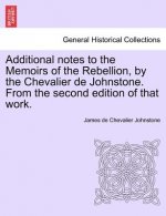 Additional Notes to the Memoirs of the Rebellion, by the Chevalier de Johnstone. from the Second Edition of That Work.