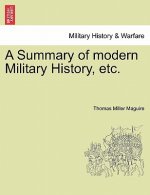 Summary of Modern Military History, Etc.