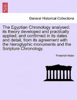 Egyptian Chronology analysed