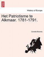 Het Patriotisme Te Alkmaar. 1781-1791.