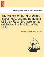 History of the First United States Flag, and the Patriotism of Betsy Ross, the Heroine That Originated the First Flag of the Union.