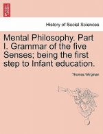 Mental Philosophy. Part I. Grammar of the Five Senses; Being the First Step to Infant Education.