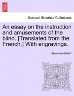 Essay on the Instruction and Amusements of the Blind. [Translated from the French.] with Engravings.