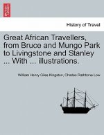 Great African Travellers, from Bruce and Mungo Park to Livingstone and Stanley ... With ... illustrations.