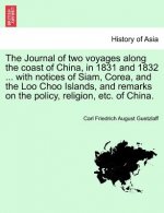 Journal of Two Voyages Along the Coast of China, in 1831 and 1832 ... with Notices of Siam, Corea, and the Loo Choo Islands, and Remarks on the Policy