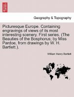 Picturesque Europe. Containing engravings of views of its most interesting scenery. First series. (The Beauties of the Bosphorus; by Miss Pardoe, from