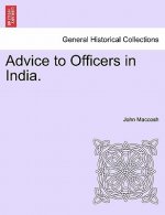 Advice to Officers in India.