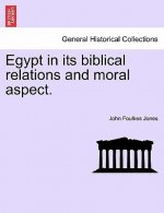 Egypt in Its Biblical Relations and Moral Aspect.