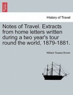 Notes of Travel. Extracts from Home Letters Written During a Two Year's Tour Round the World, 1879-1881.