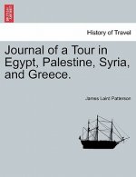 Journal of a Tour in Egypt, Palestine, Syria, and Greece.