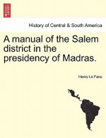 Manual of the Salem District in the Presidency of Madras. Vol. II