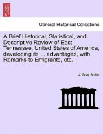 Brief Historical, Statistical, and Descriptive Review of East Tennessee, United States of America, Developing Its ... Advantages, with Remarks to Emig