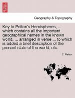 Key to Pelton's Hemispheres, ... Which Contains All the Important Geographical Names in the Known World, ... Arranged in Verse ... to Which Is Added a