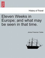 Eleven Weeks in Europe; And What May Be Seen in That Time.