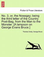 No. 3, Or, the Nosegay; Being the Third Letter of the Country Post-Bag, from the Man to the Monster. [A Lampoon on George Evans Bruce.]