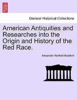 American Antiquities and Researches Into the Origin and History of the Red Race.