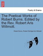 Poetical Works of Robert Burns. Edited by the Rev. Robert Aris Willmott.