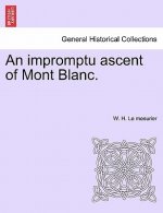 Impromptu Ascent of Mont Blanc.