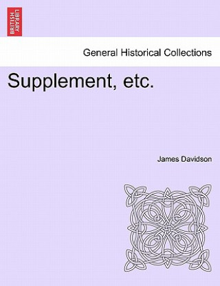 Supplement, Etc.