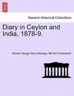 Diary in Ceylon and India, 1878-9.