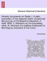 Historic Documents on Spain