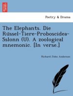 Elephants. Die Rüssel-Tiere-Proboscidea-Sslonn (U). A zoological mnemonic. [In verse.]