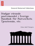 Stadgar Ro Rande Postwa Sendet I Sverige. Handbok Fo R Postwerkets Tjenstema N, Etc.